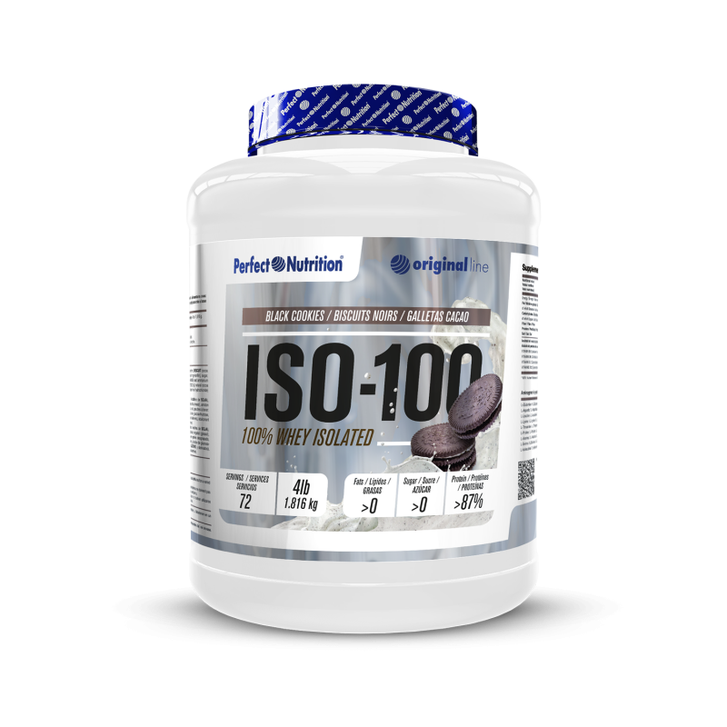 ISO 100 -WHEY 100 % ISOLATE BLACK COOKIES