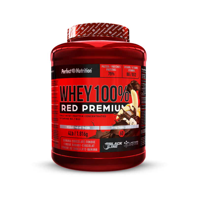 WHEY 100% RED PREMIUM BANANA Y CHOCOLATE