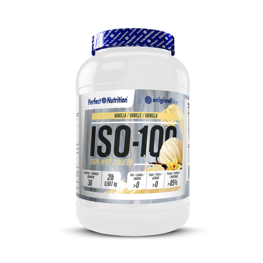 ISO 100 -WHEY 100 % ISOLATE