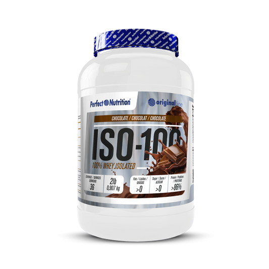 ISO 100 -WHEY 100 % ISOLATE CHOCOLATE